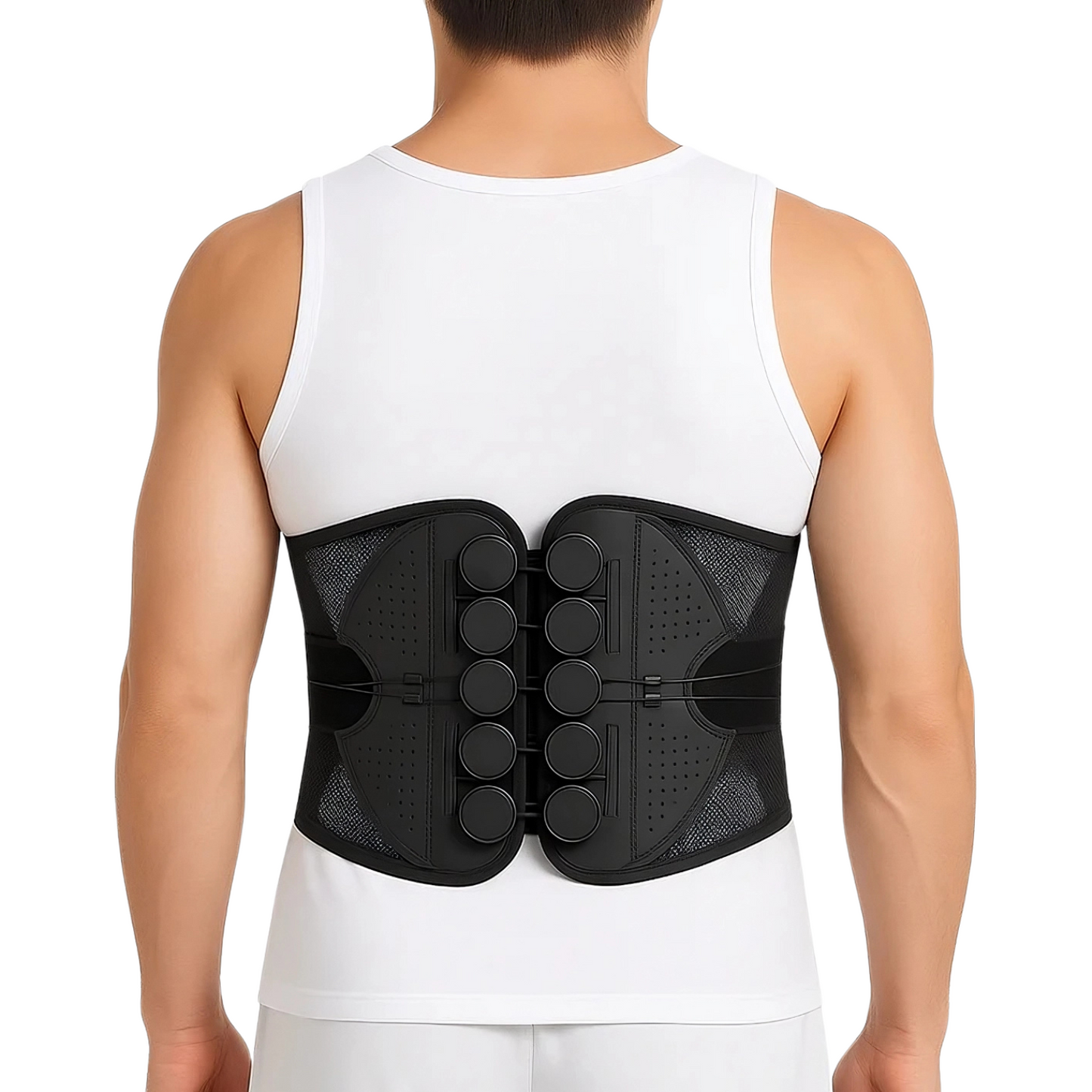 Lower Back Support Belt – Adjustable Compression Brace for Men & Women