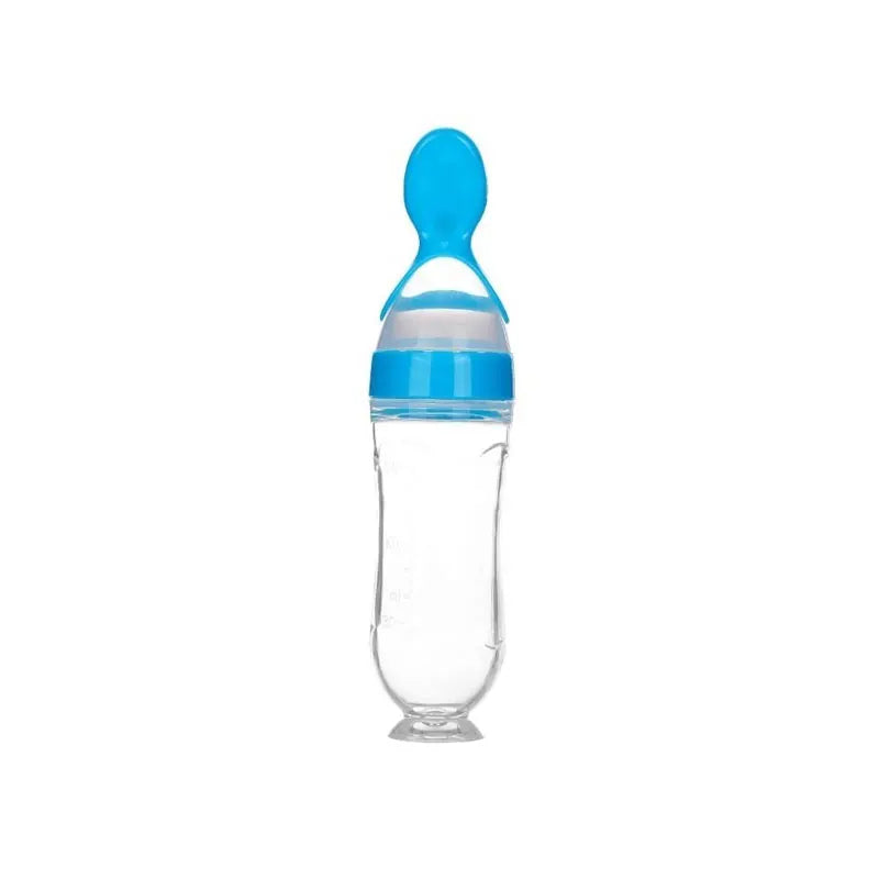 Infant Squeeze Spoon Feeder – Baby Food Dispenser for Easy Feeding