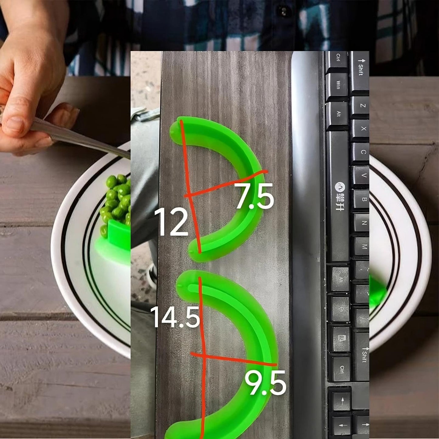 Silicone Plate Divider for Kids – BPA-Free Food Separator