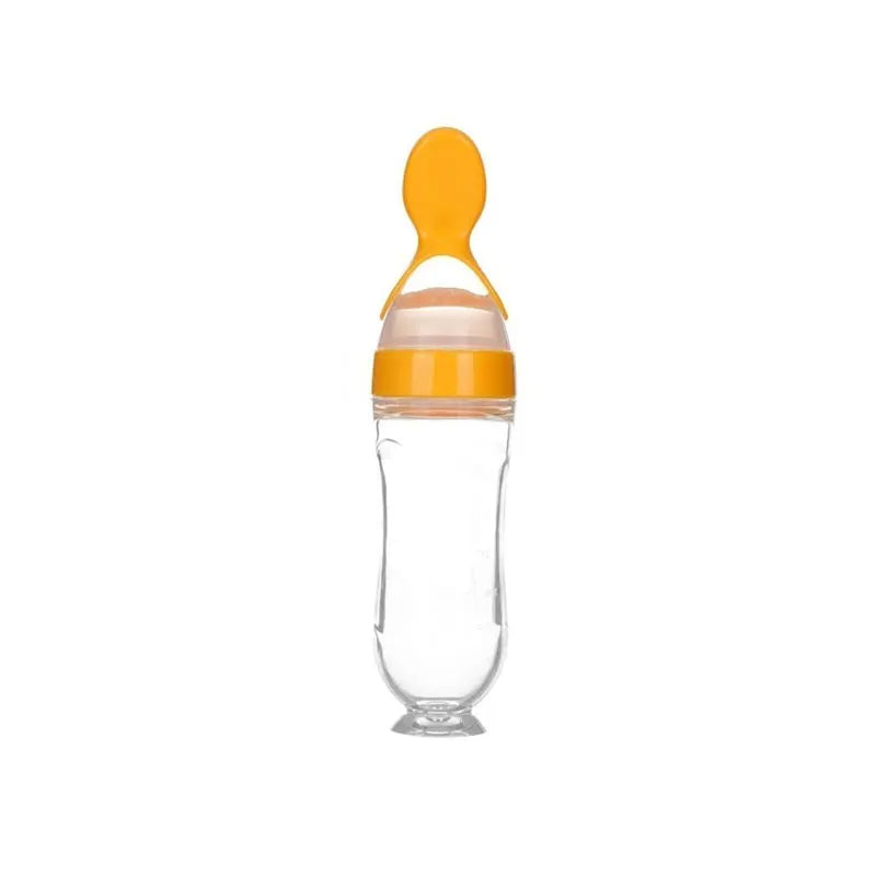 Infant Squeeze Spoon Feeder – Baby Food Dispenser for Easy Feeding