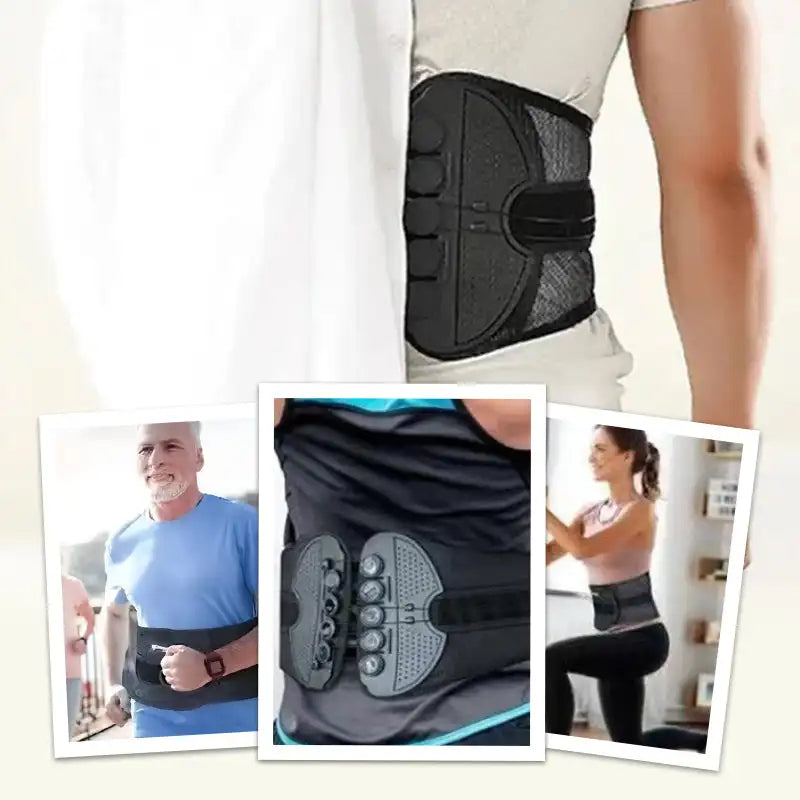 Lower Back Support Belt – Adjustable Compression Brace for Men & Women